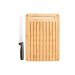 FISKARS ZESTAW NÓŻ DO CHLEBA + DESKA DO KROJENIA FUNCTIONAL FORM 